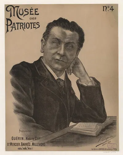 Musée des Patriotes. N° 4, François Coppée by Victor Lenepveu, 1900 — digital art print download