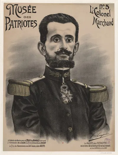 Musée des Patriotes. N° 5, Lt Colonel Marchand by Victor Lenepveu, 1900 — digital art print download