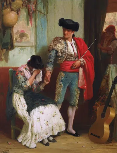 Возлюбленная матадора by Роберт Кемм — digital art print download