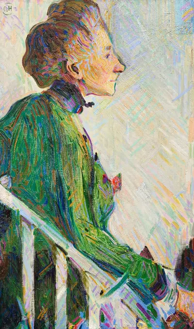 Портрет Элизабеты фон Стефани-Хан by Курт Херрманн, 1916 — digital art print download