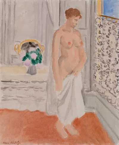 Стоящий ню у окна by Анри Матисс, 1919-1920 — digital art print download