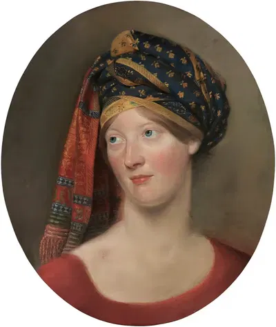 Портрет леди Шарлотты Сьюзан Кэмпбелл (1775-1861), дочери 5-го герцога Аргайла by Арчибальд Скирвинг, 1775-1861 — digital…