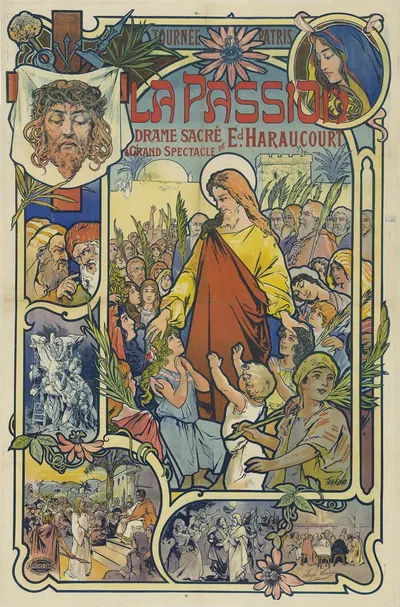 Tournée Patris. La Passion by Nicolas Tamagno, 1897 — digital art print download