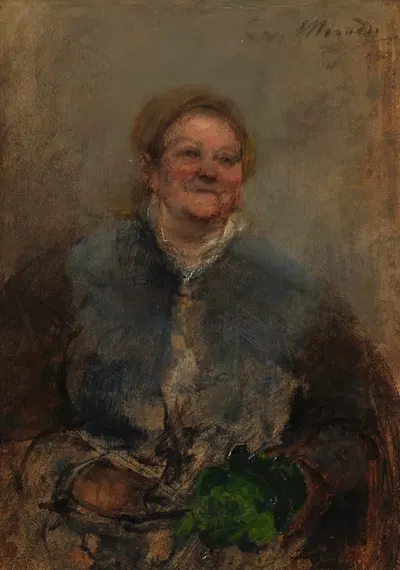 Marktfrau by Carl Von Merode, 1894 — digital art print download