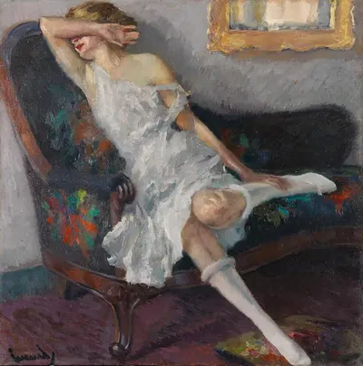 Скромная by Эдвард Кукуэль, 1922 — digital art print download