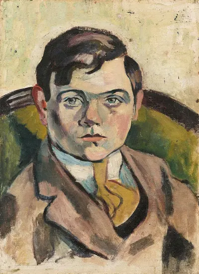 Портрет доктора Эриха Макке by Хельмут Маке, 1924 — digital art print download