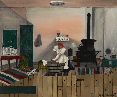 Ванна в субботний вечер by Хорас Пиппин, 1945 — digital art print download
