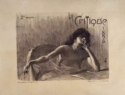 2me Année la CriTiQue 1896 by Фердинанд Мисти-Мифльез, 1896 — digital art print download