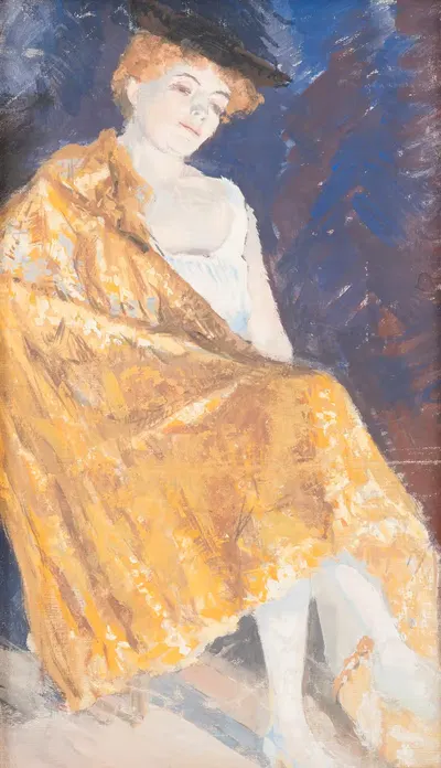 Субретка by Йозеф Энгельхарт, 1892 — digital art print download