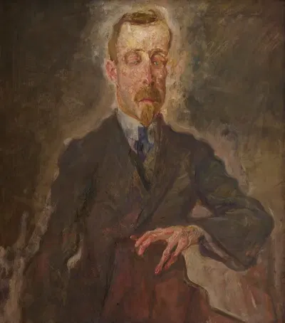 Генрих Манн by Макс Оппенгеймер, 1910 — digital art print download