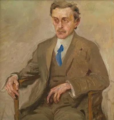 Портрет Адольфа Лооса by Макс Оппенгеймер, 1910 — digital art print download