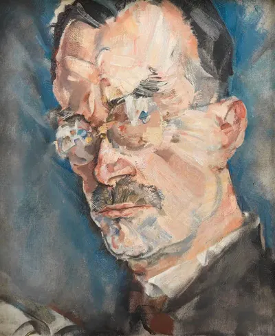 Томас Манн by Макс Оппенгеймер, 1926 — digital art print download
