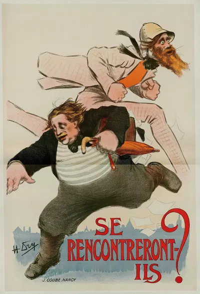 Se rencontreront-ils by Henri-Charles-Jean-Marie Hogard, 1909 — digital art print download