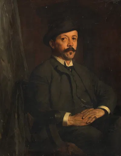 Иосиф Страницер, производитель Spitzen в Вене by Зигмунд Уолтер Хампель, 1886 — digital art print download