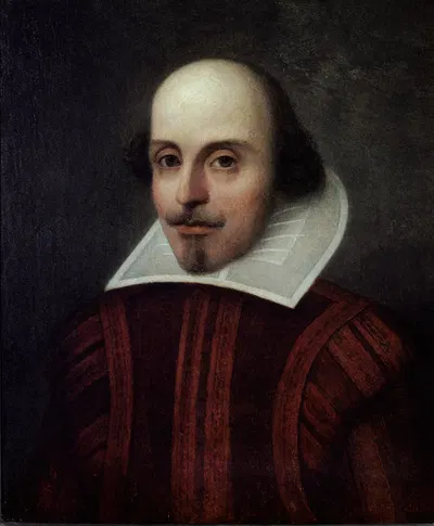 Portrait of Shakespeare by William Sartain, 1907 — digital art print download
