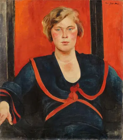 Портрет женщины by Вилли Яекель, 1930 — digital art print download