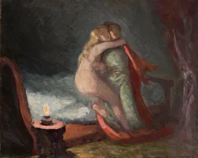 Жена Потифара by Адам Ханныткевич, 1934 — digital art print download