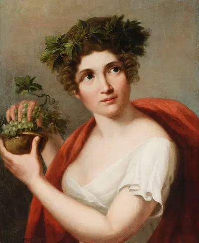 Портрет Амелии Печвелл by Антоний Ян Бланк, 1789–1835 — digital art print download