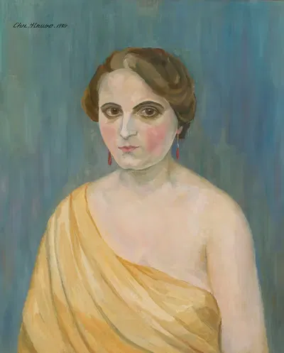 Портрет женщины by Кристиан Крузе, 1924 — digital art print download