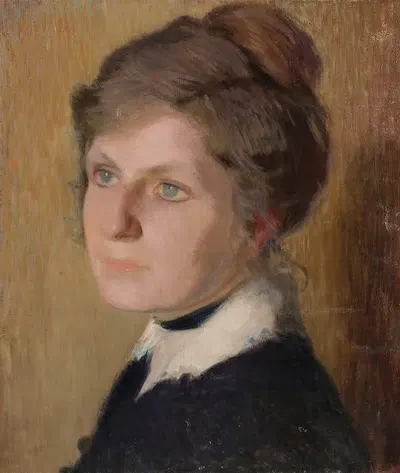 Портрет женщины by Эдвард Бутрымович, 1915 — digital art print download