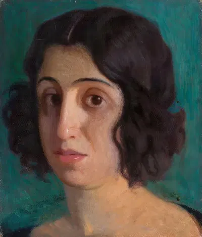 Портрет женщины by Эдвард Бутрымович, 1915 — digital art print download