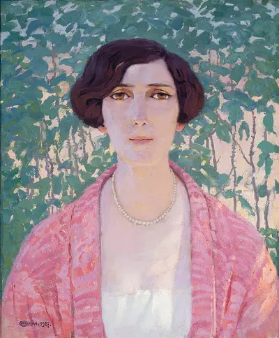 Женская голова by Эдвард Окун, 1927 — digital art print download