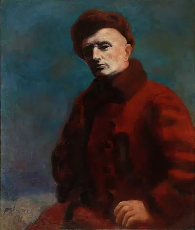 Портрет Кароля Вендзягольского by Феличьян Щенсный Ковардский, 1934 — digital art print download