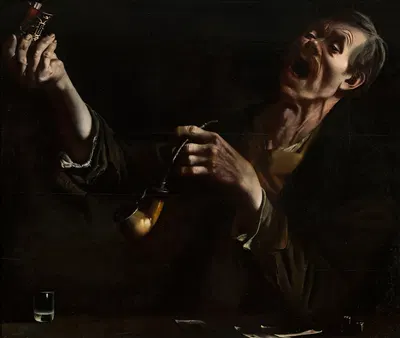 Drunkard by Jan Gotard, 1928 — digital art print download