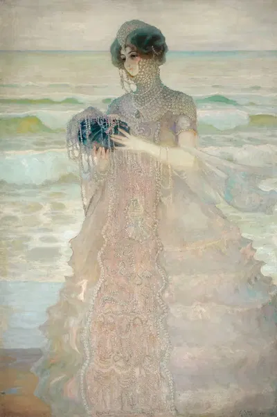 Story of the sea by Kazimierz Stabrowski, 1910 — digital art print download
