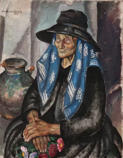 Старая провансалка by Нина Александрович, 1923 — digital art print download