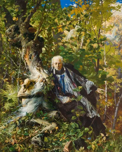 Исповедь Мадей by Витольд Пшужковский, 1879 — digital art print download