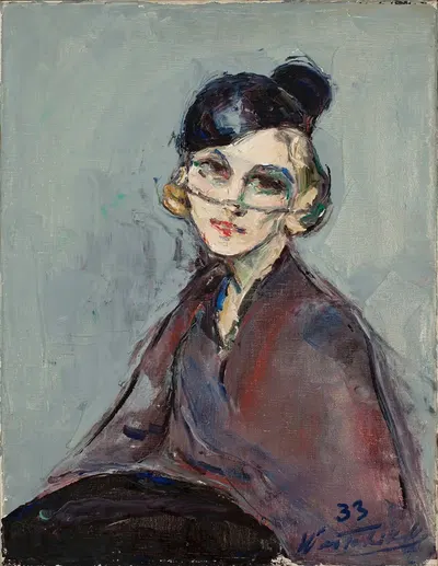 Портрет дамы by Влодзимеж Терликовский, 1933 — digital art print download