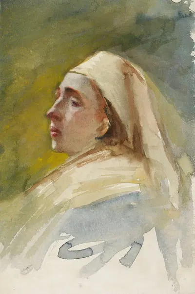 Портрет женщины с Востока by Зигмунт Андричевич, 1914 — digital art print download