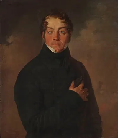 Portrait of Jeremi Korybut Woroniecki by Aleksander Kokular, 1834 — digital art print download