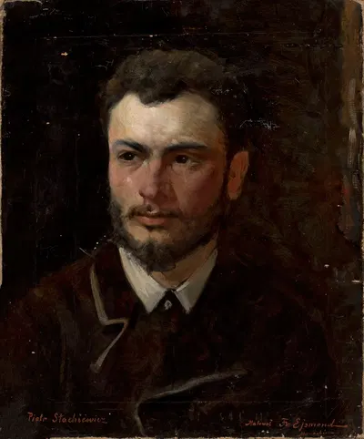 Portrait of Piotr Stachiewicz (1858–1938) by Franciszek Ejsmond, 1858–1938 — digital art print download