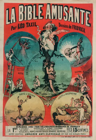 La Bible Amusante Par Leo Taxil Dessins De Frid'rick Demandez Chez Tous Les Libraires & Marchands De Journaux by Альфред…