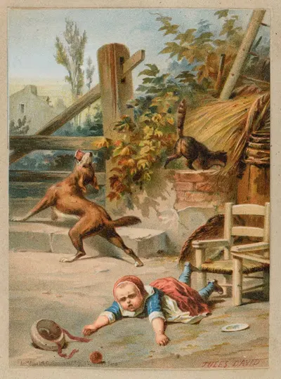 Robbers by Jules David, 1860 - 1870 — digital art print download