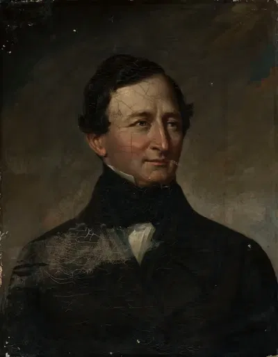 Портрет Игнация Туркулла (1798–1856), министра при дворе царя Николая I by Ксаверий Ян Каневский, 1798–1856 — digital art…