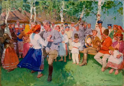 Улан, улан, мальчики, хорошая картина... by Станислав Яновский, 1916 — digital art print download