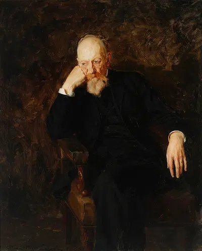 Портрет профессора Александра Яблоновского by Станислав Лентц, 1900 — digital art print download