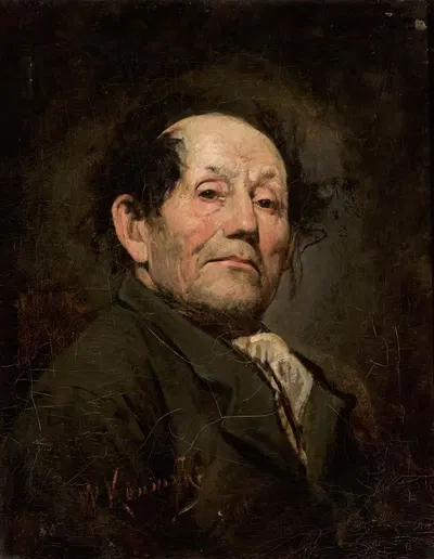 Father's portrait by Wacław Józef Koniuszko — digital art print download