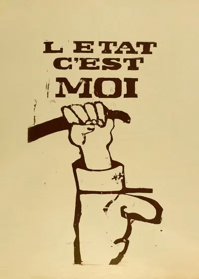 L'etat C'est Moi by Atelier de l'Ecole Nationale Supérieure des Beaux-Arts, 1968 — digital art print download