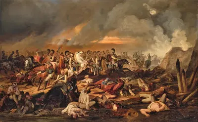 Бородинская битва by Август Рихард Циммерман, 1844 — digital art print download