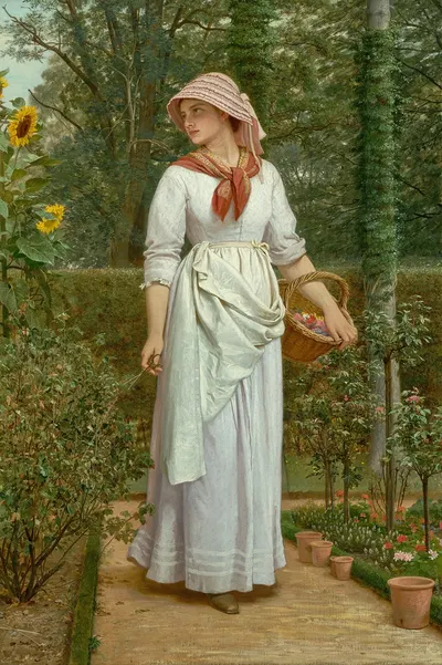 Choosing a nosegay by Charles Edward Perugini — digital art print download