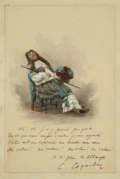Constant Coquelin by Conrad A. Müller, 1870 - 1897 — digital art print download