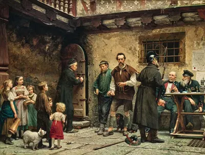 Lost Honour by Eduard Schulz-Briesen, 1876 — digital art print download