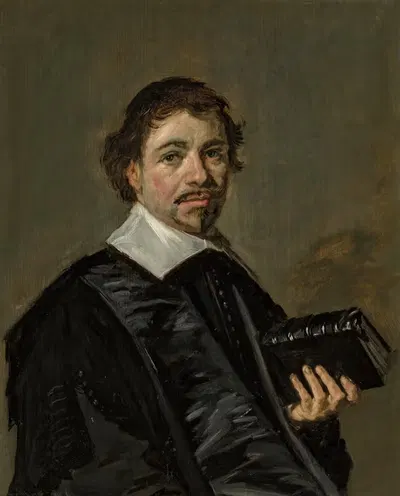Portrait of Johannes Hoornbeeck by Frans Hals, 1617-1666 — digital art print download