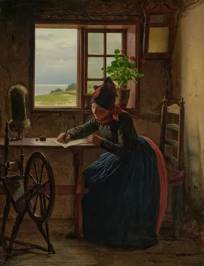 Письмо by Юлий Экстер, 1886 — digital art print download