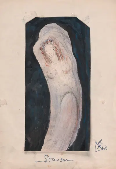 Танец by Виктор Руссо, 1880 — digital art print download