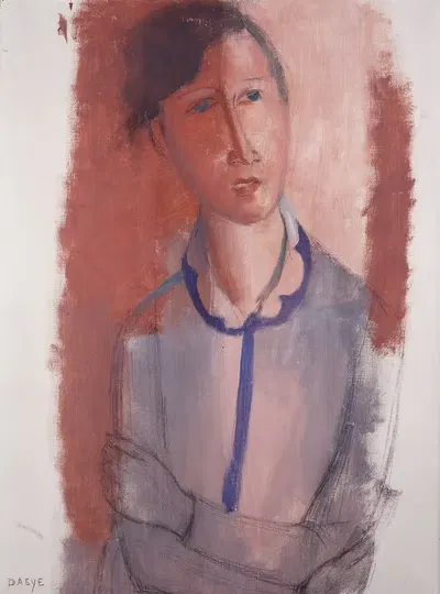 Portrait of a Young Woman by Hippolyte Daeye, 1929 — digital art print download